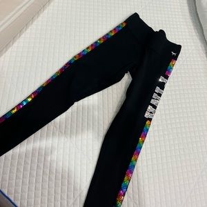 Victorias Secret PINK sequin leggings